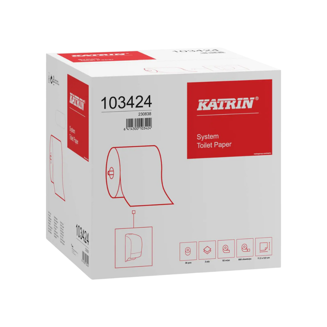 Katrin systeem toiletpapier - 36 rollen - ECO
