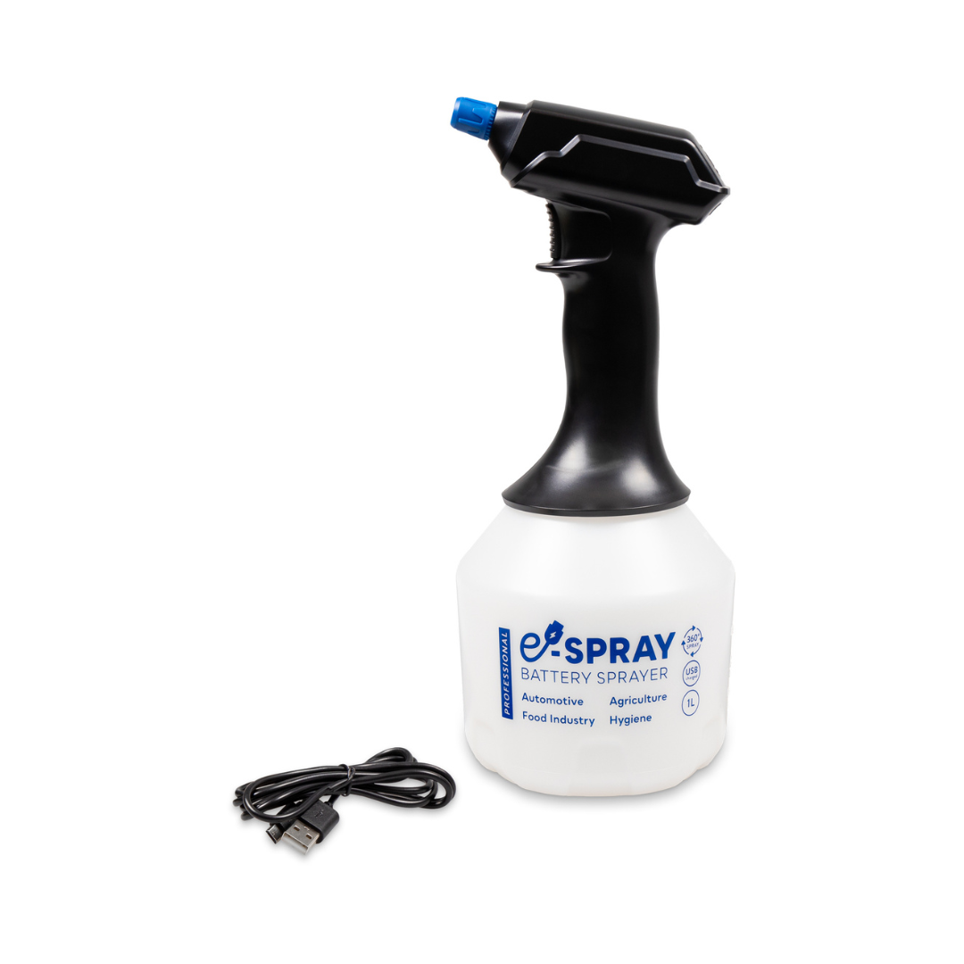 E-spray 1L met batterij (oplaadbaar)