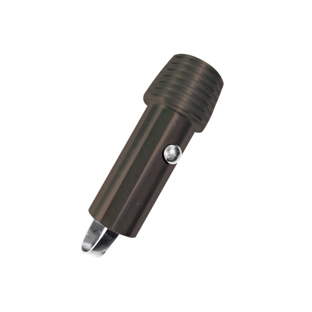 Schroefadapter voor aluminium steelen