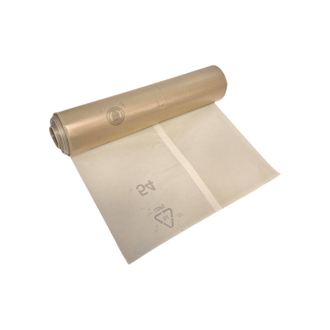 Koala Vuilniszak, 25 stuks op rol, 70 x110cm, 120L, LDPE Transparant