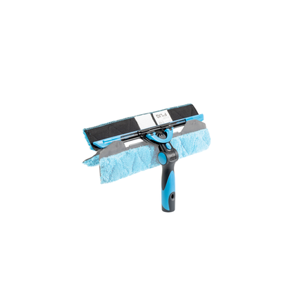 Moerman raamwisser Excelerator 2.0 greep met Liquidator 3.0 rail en FLIQ pad