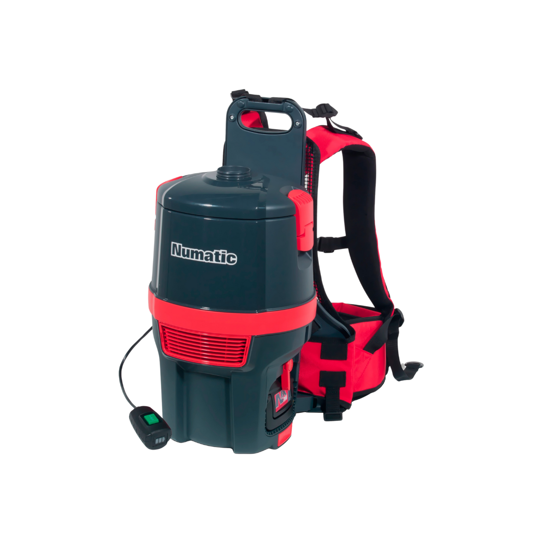 Numatic Rugstofzuiger RSB150-NX + Batterij + AA30E-kit