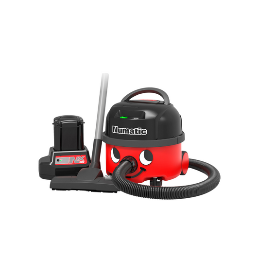 Numatic Batterijstofzuig.NBV190-NX Rood + Kit AA29E