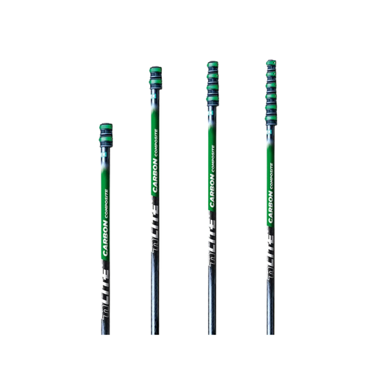 nLITE® Carbon Composite telescoopsteel - 2-delig - 1,60m