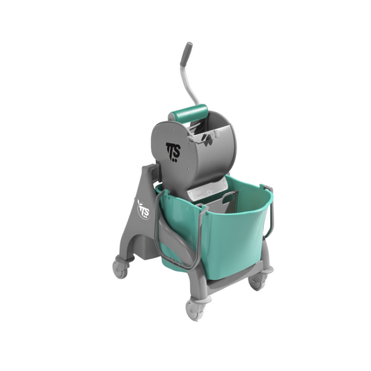 Single Nick dry met rolpers, 28 l, grijs