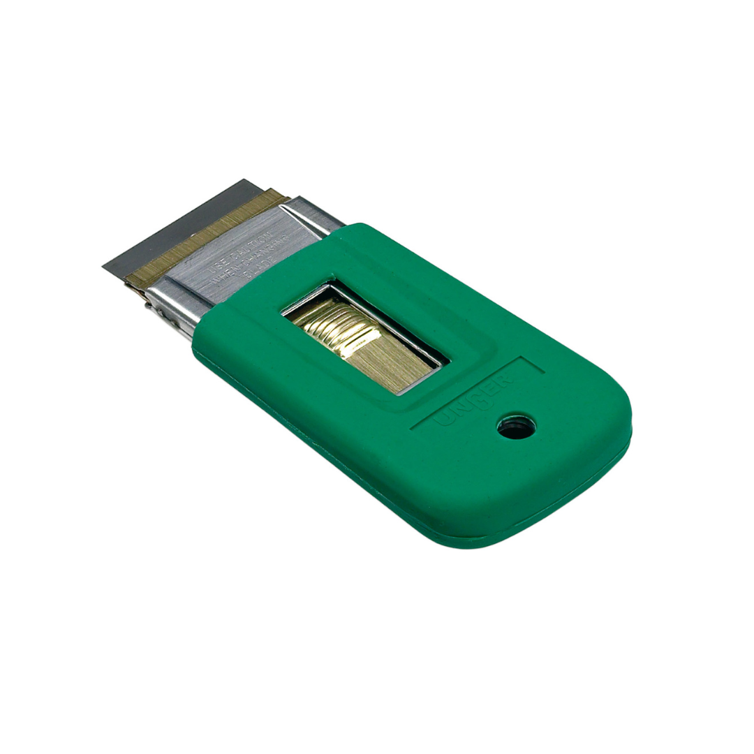 Veiligheidsschraper met rubber, 4cm